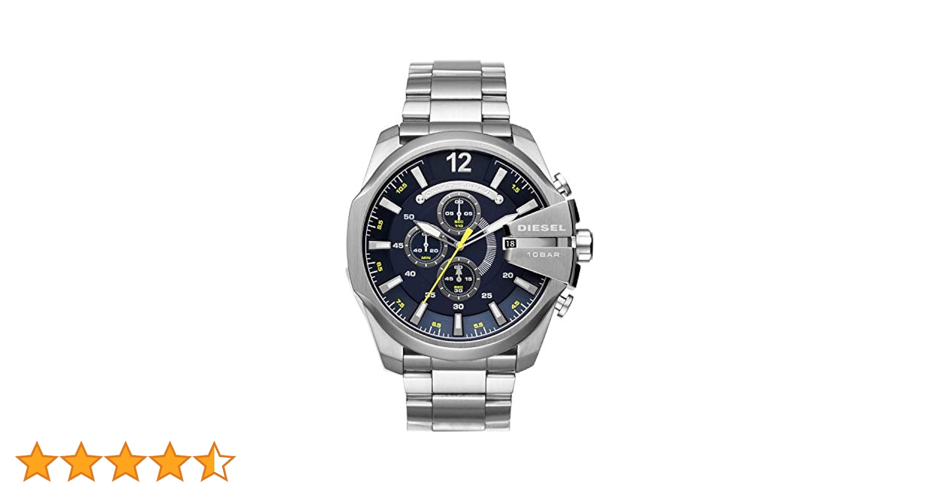 DIESEL シルバー クロノグラフ 時計 Amazon.co.jp: Diesel MS9 クロノグラフ ガンメタル ステンレス